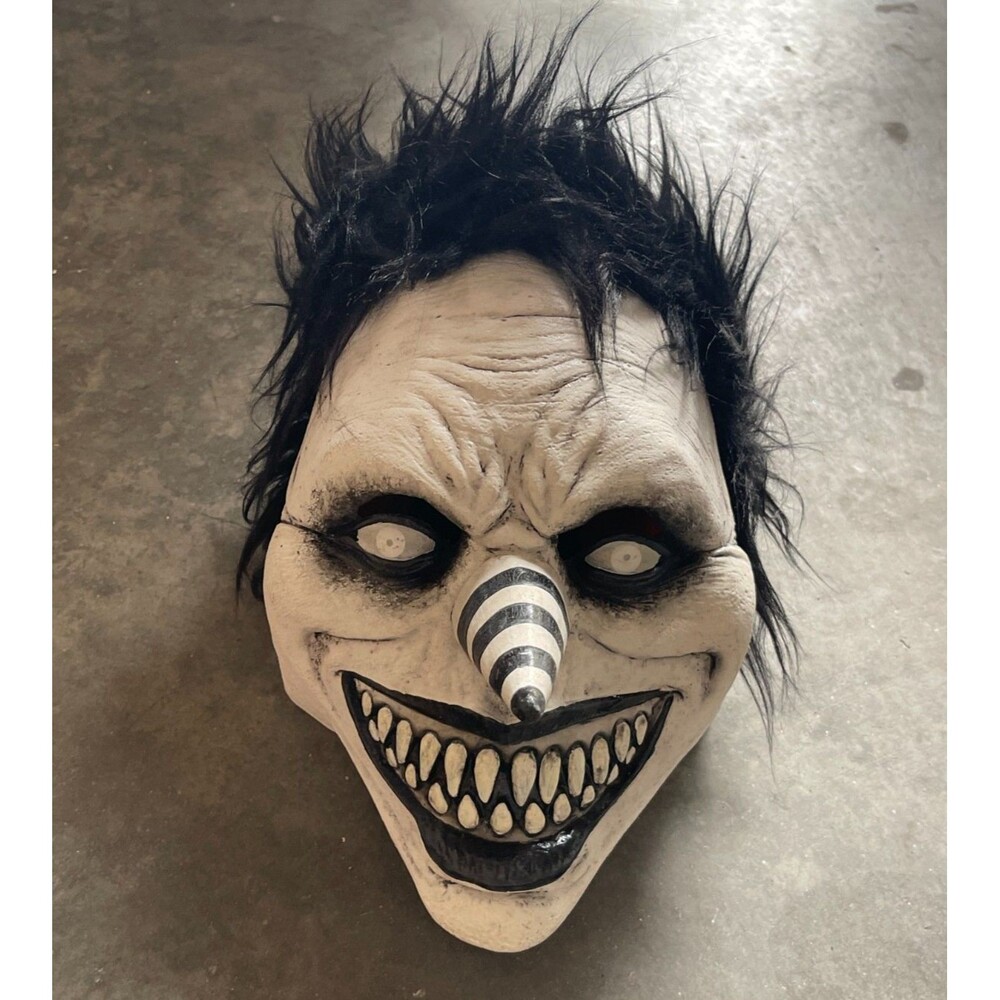 Creepy pasta Laughing Jack Latex Halloween Mask Ghoulish Productions
